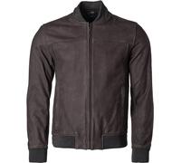 GMS-Moto Castillo, chaqueta de cuero M male Marrón