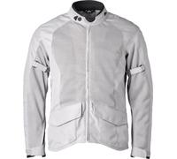 GMS-Moto FiftySix.7 Long, chaqueta de malla L male Blanco
