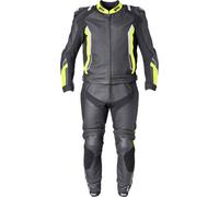 GMS-Moto GR-1, traje de cuero 2pcs. 50 male Negro/Amarillo/Blanco
