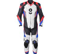 GMS-Moto GRC-1, traje de cuero 1pcs. 58 male Negro/Blanco/Rojo/Azul