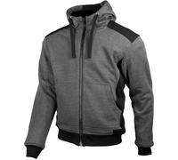 GMS-Moto Grizzly, sudadera con cremallera 4XL male Gris/Negro