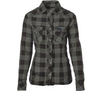 GMS Jaguar Camisa de moto para damas, negro-verde, tamaño 3XL para Mujer