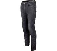 GMS-Moto Rattle, vaqueros 30/32 male Negro/Gris