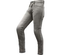 GMS Rattle Slim Ladies Motorcycle Jeans, gris, tamaño 36 para Mujer