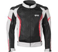 Chaqueta de Moto GMS Samu Mesh Beige/Negro/RojoL Beige,Negro,Rojo
