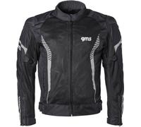 GMS Samu Mesh Chaqueta textil de motocicleta, negro, tamaño L