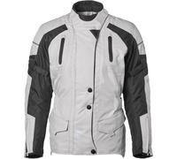 GMS Taylor Chaqueta textil de motocicleta, negro-beige, tamaño 6XL