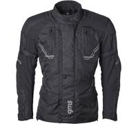 GMS-Moto Taylor, chaqueta textil impermeable mujer 4XL female Negro