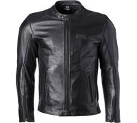 GMS-Moto The Roland Stones, chaqueta de cuero 12XL male Negro