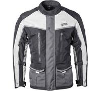 GMS-Moto Twister Neo, chaqueta textil impermeable 3XL male Negro/Gris/Blanco