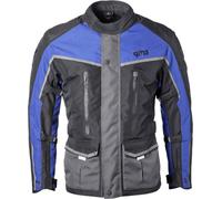 GMS-Moto Twister Neo, chaqueta textil impermeable M male Negro/Gris/Azul