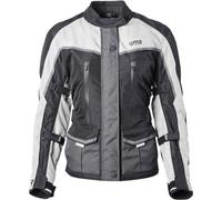 GMS-Moto Twister Neo, chaqueta textil impermeable mujer 5XL female Negro/Gris/Blanco