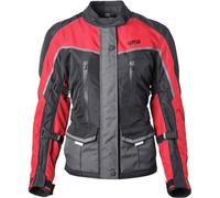GMS-Moto Twister Neo, chaqueta textil impermeable mujer S female Negro/Gris/Rojo
