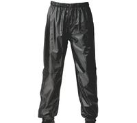GMS Nick Pantalones de lluvia de motocicleta, negro, tamaño M para Hombres