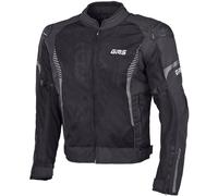 GMS Samu Mesh Chaqueta textil de motocicleta, negro, tamaño M para Hombres