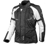 GMS Taylor Chaqueta textil de motocicleta, negro/beige, Talla XXL