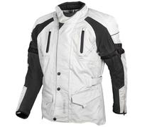 GMS Taylor Chaqueta textil de motocicleta, negro-beige, tamaño 11XL para Hombres