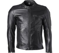 GMS The Roland Stones Chaqueta de cuero para moto, negro, Talla 9XL