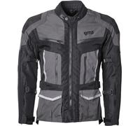GMS-Moto Tigris, chaqueta textil impermeable 7XL male Negro/Gris