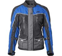 GMS-Moto Twister Neo, chaqueta textil impermeable mujer 4XL female Negro/Gris/Azul