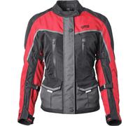 GMS-Moto Twister Neo, chaqueta textil impermeable mujer 3XL female Negro/Gris/Rojo
