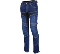 GMS Viper Vaqueros de moto, azul oscuro, Talla 30