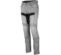 GMS Viper Vaqueros de moto, gris, Talla 42