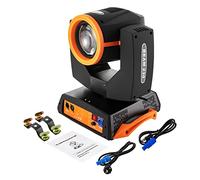 GMSLuu 7R 230W Discolicht Partylicht Beam Sharpy Moving Head Light 17 Gobos RGBW Beam Lights 14 colores Led Moving Head Light Dj Lights 16CH DMX512 Sound Control para Iglesia Boda Disco Fiesta