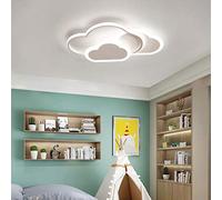 GMSLuu Plafón de nubes plafón led plafón acrílico hogar plafón simple moderno creativo blanco para dormitorio dormitorio dormitorio niño oficina