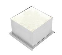GMSLuu Prensa de tofu de acero inoxidable 304 duradera con forma de tofu multifuncional para bricolaje, herramienta de cocina para el hogar, restaurante, 13,7 x 13,7 x 9,2 cm