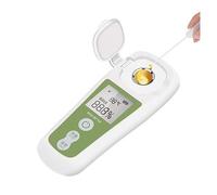 GMUME Refractómetro Digital, densímetro sacarimétrico for Frutas, Vino, Cerveza, Alcohol, medidor de concentración de azúcar 0~35%, medidor de azúcar