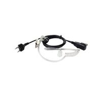 GMVGKLCPCF 10 Piezas aptas for Retevis 2Pin Covert Auricular acústico PTT Micrófono Auriculares Aptos for Midland G6/G7/G8 GXT 450/650 LXT80/112 Walkie Talkie C9020A