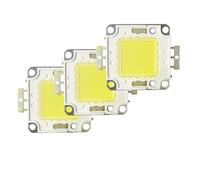 GMVGKLCPCF 3 unids/lote 10 W 20 W 30 W 50 W 100 W LED Cuentas Chip 22-24 V 30-32 V Blanco Frío Caliente Blanco DIY Fit para reflector Foco Con Conductor(30W 30-36V,Cold White)