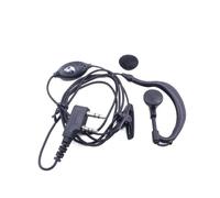 GMVGKLCPCF 5 Piezas aptas for Radio BAOFENG, Puerto K de 2 Pines, Auricular for micrófono PTT, Apto for walkie Talkie Mano, for bidireccional Baofeng UV-5R UV-82 BF-888S
