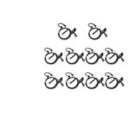 GMVGKLCPCF Auriculares for Tubo acústico y Gancho for la Oreja de 2 Pines for micrófono PTT, Aptos for Kenwood, for BAOFENG UV-5R, for Quansheng UV K5 K6 EEK024(Package D)