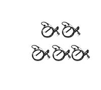 GMVGKLCPCF Auriculares for Tubo acústico y Gancho for la Oreja de 2 Pines for micrófono PTT, Aptos for Kenwood, for BAOFENG UV-5R, for Quansheng UV K5 K6 EEK024(Package C)