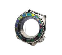 GMVGKLCPCF Caja de reloj 42 mm SKX for espejo zafiro Compatible for piezas Seiko for hombre Compatible for modificación 007 Compatible for movimiento NH35 NH36(691-16)