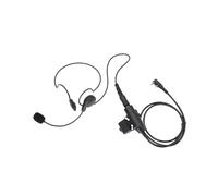 GMVGKLCPCF Micrófono for walkie Talkie de Alta Resistencia U94 PTT, Auricular Radio táctico la OTAN, Apto for Baofeng, for Kenwood, for Wouxun TYT(Schwarz)