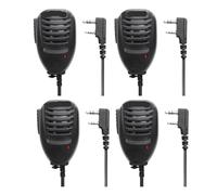 GMVGKLCPCF Radio bidireccional portátil original compatible for Pofung UV-5R BF-888S compatible for micrófono de altavoz BaoFeng for walkie talkie BFUV5R(4PCS)