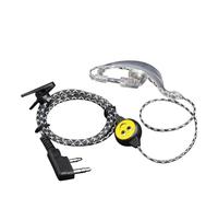 GMVGKLCPCF Walkie Talkie for Sonrisa de Dibujos Animados, Tipo K, 2 Pines, cancelación Ruido, Auriculares portátiles Aptos for Accesorios Baofeng TYT, UV-5R