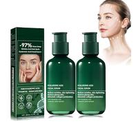 GMVVAC Suero reafirmante para la Piel del Rostro y el Cuello, suero antienvejecimiento, suero rejuvenecedor reafirmante para la Piel, suero Facial con ácido hialurónico, para Todo Tipo de Piel