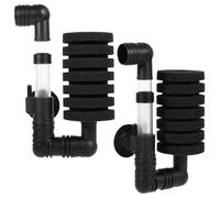 GmwyCzV 2 Piezas Filtro de Esponja para Acuario, Mini Filtro de Acuario, Filtros de Esponja Bioquímica, Filtros de Esponjas de Espuma de Buceo, para Sistema de Circulación de Estanques y Peceras