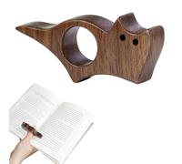 GmwyCzV Portapáginas de Libro para Gatos, 7.4 x 3.3 x 1.3cm Clip de Página de Libro, Portable Thumb Ring Page Holder, Accesorio de Lectura, Regalos para Amantes de Los Libros, Lectores y Profesores