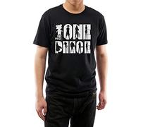 GMYG One Ruffy Piece Anime Luffy Equipo Pirata Personajes Manga Japonesa Estampado Gráfico Premium Manga Corta Hombres/Mujeres T-Shirt Camiseta 100% Algodón(Negro, L)