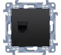 GN.1-KR.KOMP.RJ45 CAT6E NEGRO SIMON10 C61E.01/49