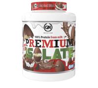 GN Nutrition 2 kg Proteína Isolate 100%| Sabor MILK CHOCO SURPRISE | Aislado de Suero de Leche ISOLAC | Con DigeZyme y Vitamina B6