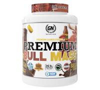 GN Nutrition Bullmass 2,5 kg Mass Gainer - Ganador de Peso y Masa Muscular - Sin Lactosa, Sin Gluten - Proteínas + Carbohidratos | Sabor BULLCAO