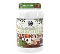 GN NUTRITION Premium Casein Cream 900G | Sabor WILD CHOCOLATE con TOPPINGS | Caseína de Liberación Sostenida | Fortalece Defensas y Protege el Músculo | Fabricado en España