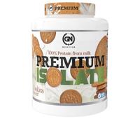 GN Nutrition Premium Isolate 100% 2kg | Sabor COOKIES | Aislado de suero de leche de ISOLAC | Mejora tus entrenamientos | Recuperación Muscular