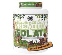 GN Nutrition Premium Isolate 100% 2kg | Sabor WILD CHOCOLATE con TOPPINGS | Aislado de suero de leche de ISOLAC | Mejora tus entrenamientos | Recuperación Muscular